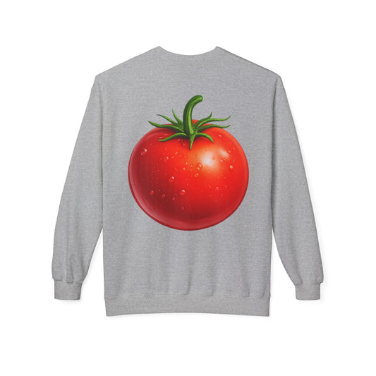 Tomato Crewneck Sweatshirt — Back Graphic | Market Fresh Collection