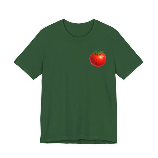 Tomato T-Shirt β Front & Back Graphic | Market Fresh Collection