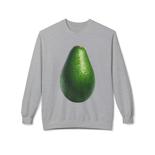 Avocado Crewneck Sweatshirt — Front and Back Graphic | Market Fresh Collection