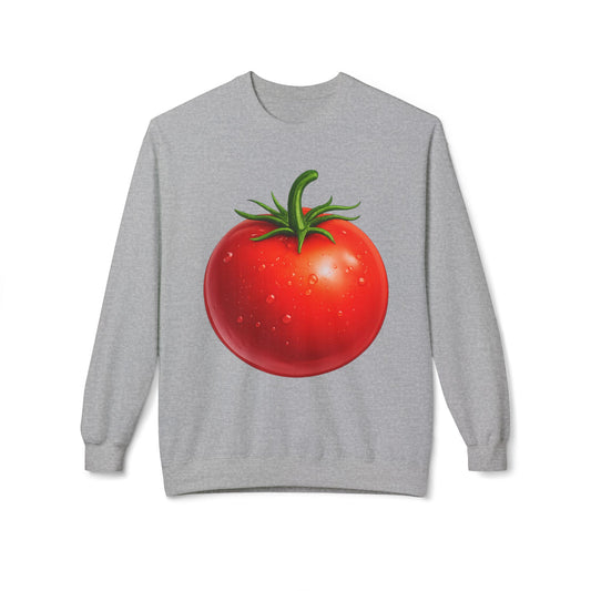 🍅Tomato Crewneck Sweatshirt — Front and Back Graphic | Market Fresh Collection
