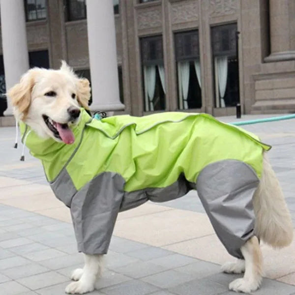 Chubasquero de Cuerpo Completo para Perro con Capucha