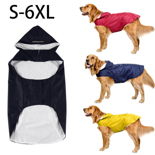 Chubasquero con Capucha para Perros de S a 6XL
