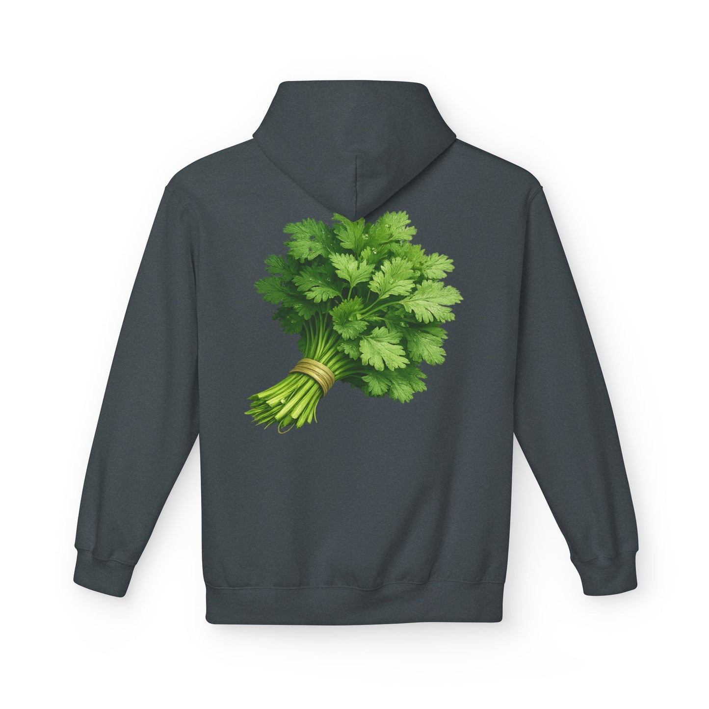 Cilantro Hoodie — Back Graphic | Market Fresh Collection