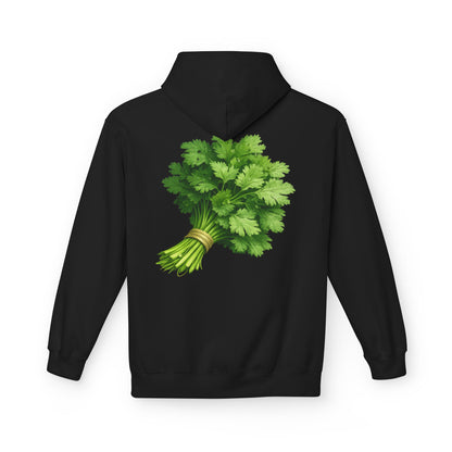 Cilantro Hoodie — Back Graphic | Market Fresh Collection
