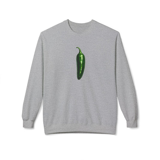 Jalapeño 🌶️Crewneck sweatshirt — Front & Back Graphic (Market Fresh)