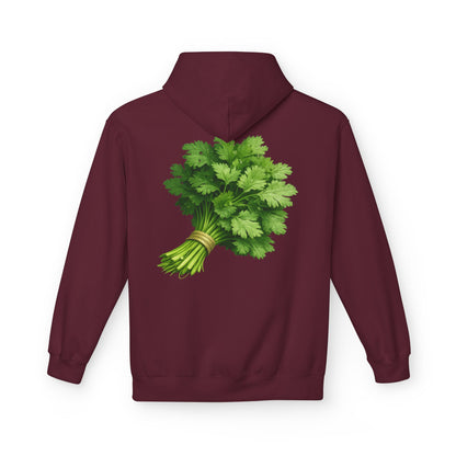 Cilantro Hoodie — Back Graphic | Market Fresh Collection