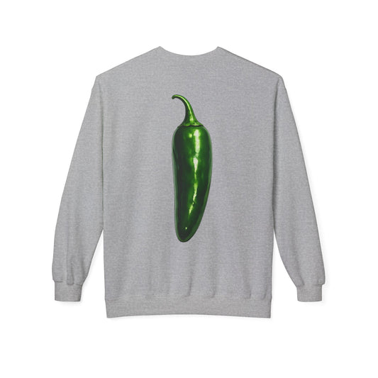 🌶️Jalapeño Pepper Sweatshirt — Back Graphic | Market Fresh Collection