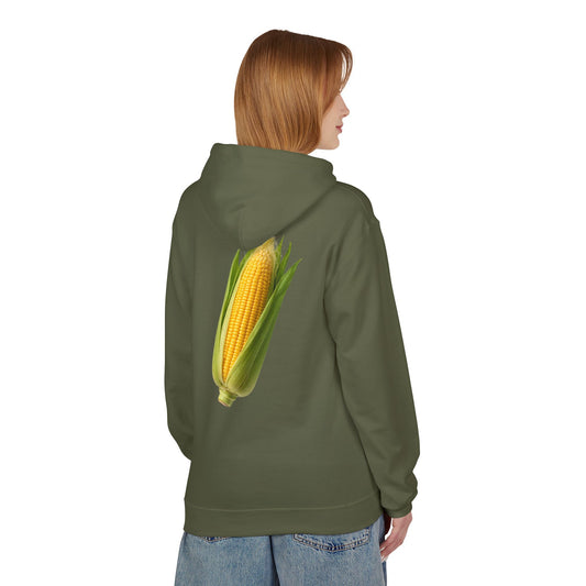 Corn Graphic Hoodie — Back Print | Market Fresh Collection