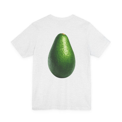 Avocado Graphic T-Shirt — Front & Back Print | Market Fresh Collection