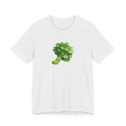 Cilantro Graphic T-Shirt — Front & Back Print | Market Fresh Collection