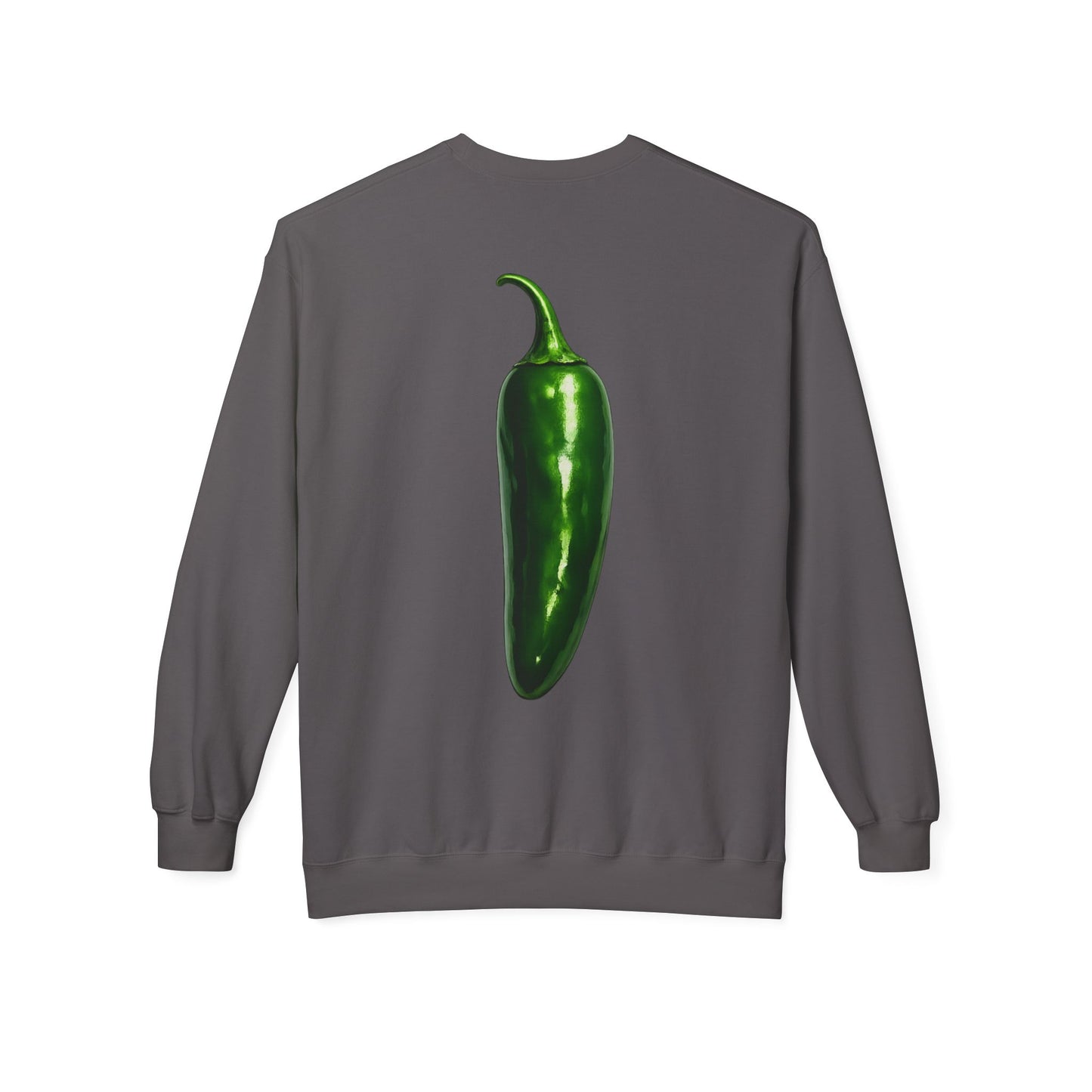 Jalapeño 🌶️Crewneck sweatshirt — Front & Back Graphic (Market Fresh)