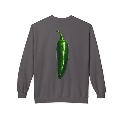 Jalapeño 🌶️Crewneck sweatshirt — Front & Back Graphic (Market Fresh)