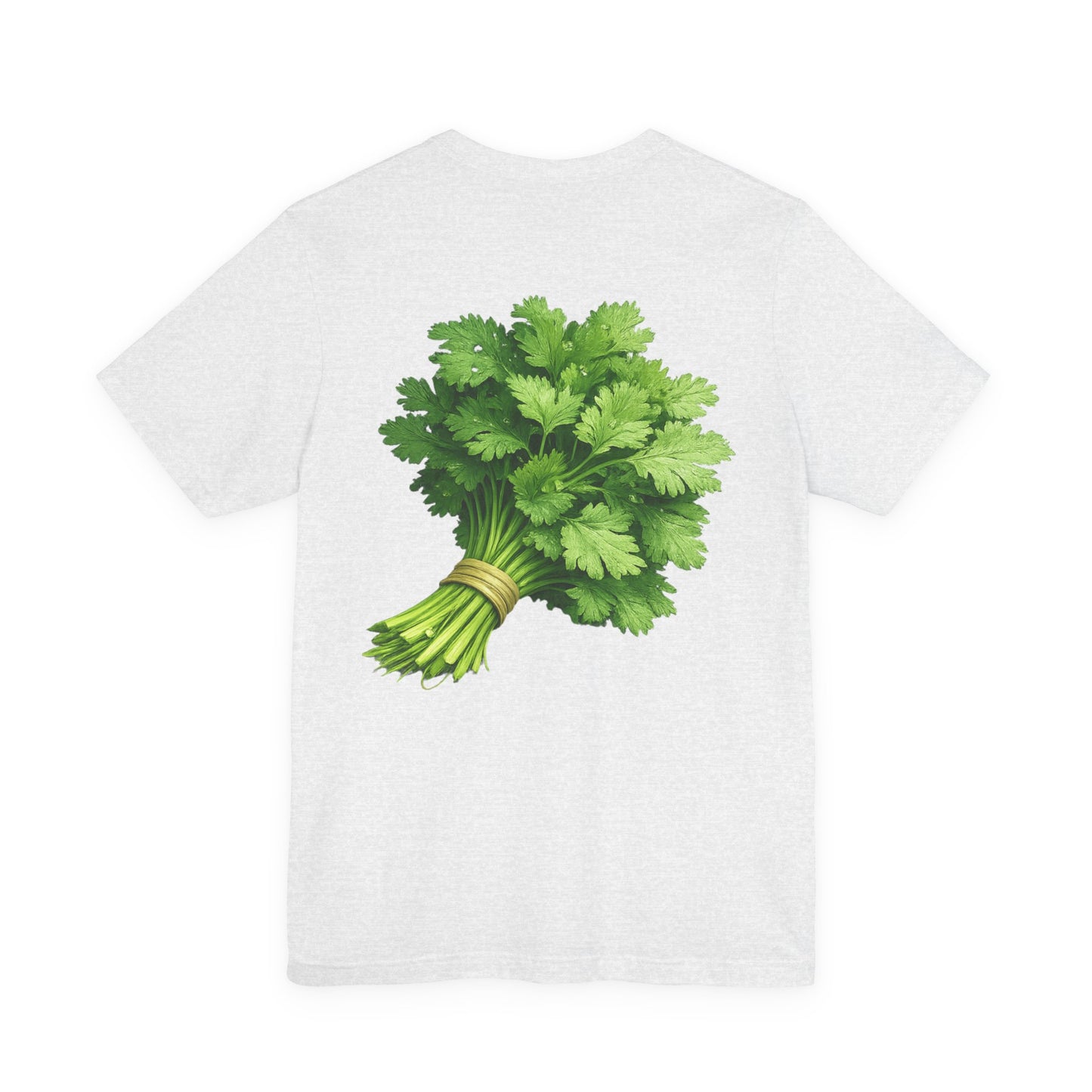 Cilantro Graphic T-Shirt — Front & Back Print | Market Fresh Collection