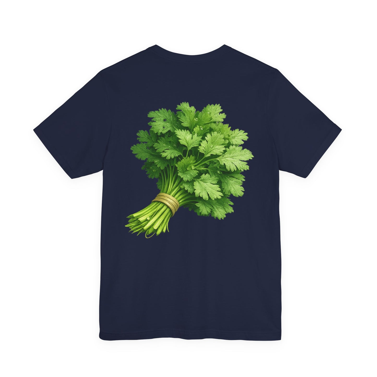 Cilantro Graphic T-Shirt — Front & Back Print | Market Fresh Collection
