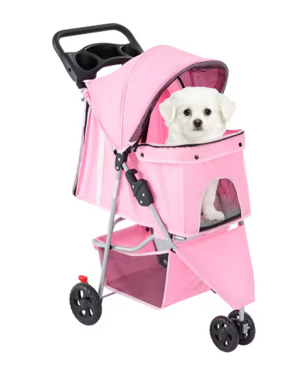 Carriola Plegable Premium para Perros