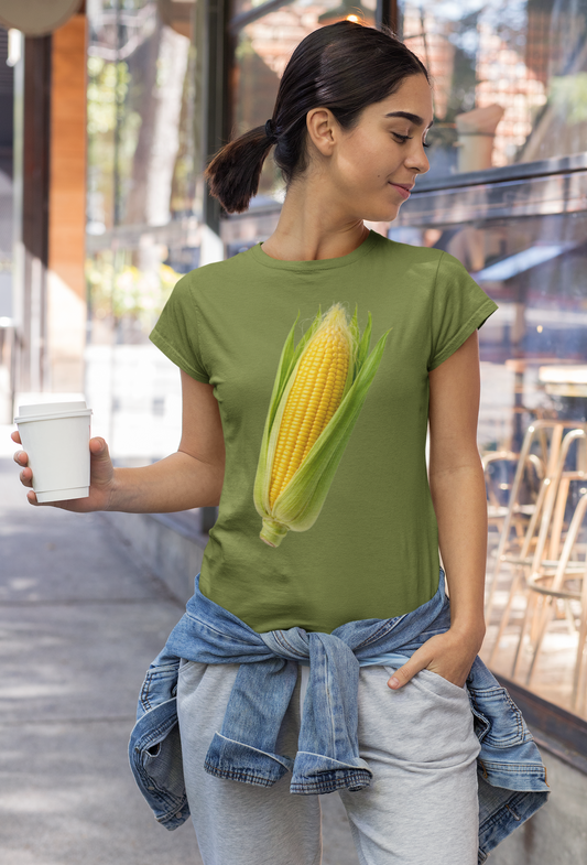 Corn T-Shirt — Front Graphic | Market Fresh Collection