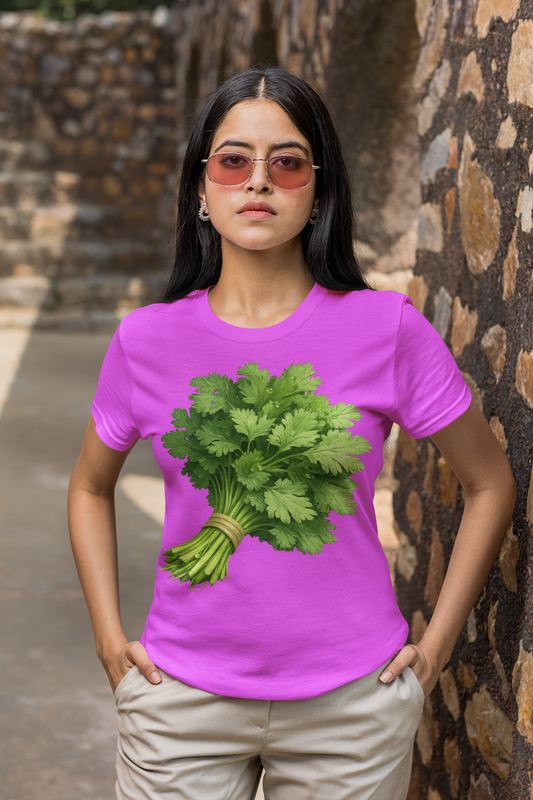 Cilantro T-Shirt — Front graphic | Market Fresh Collection