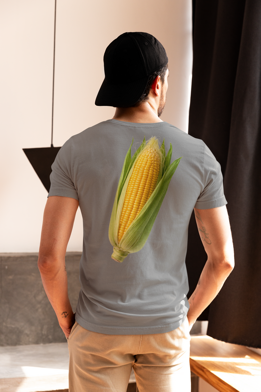 🌽Corn T-Shirt — Back Graphic | Market Fresh Collection