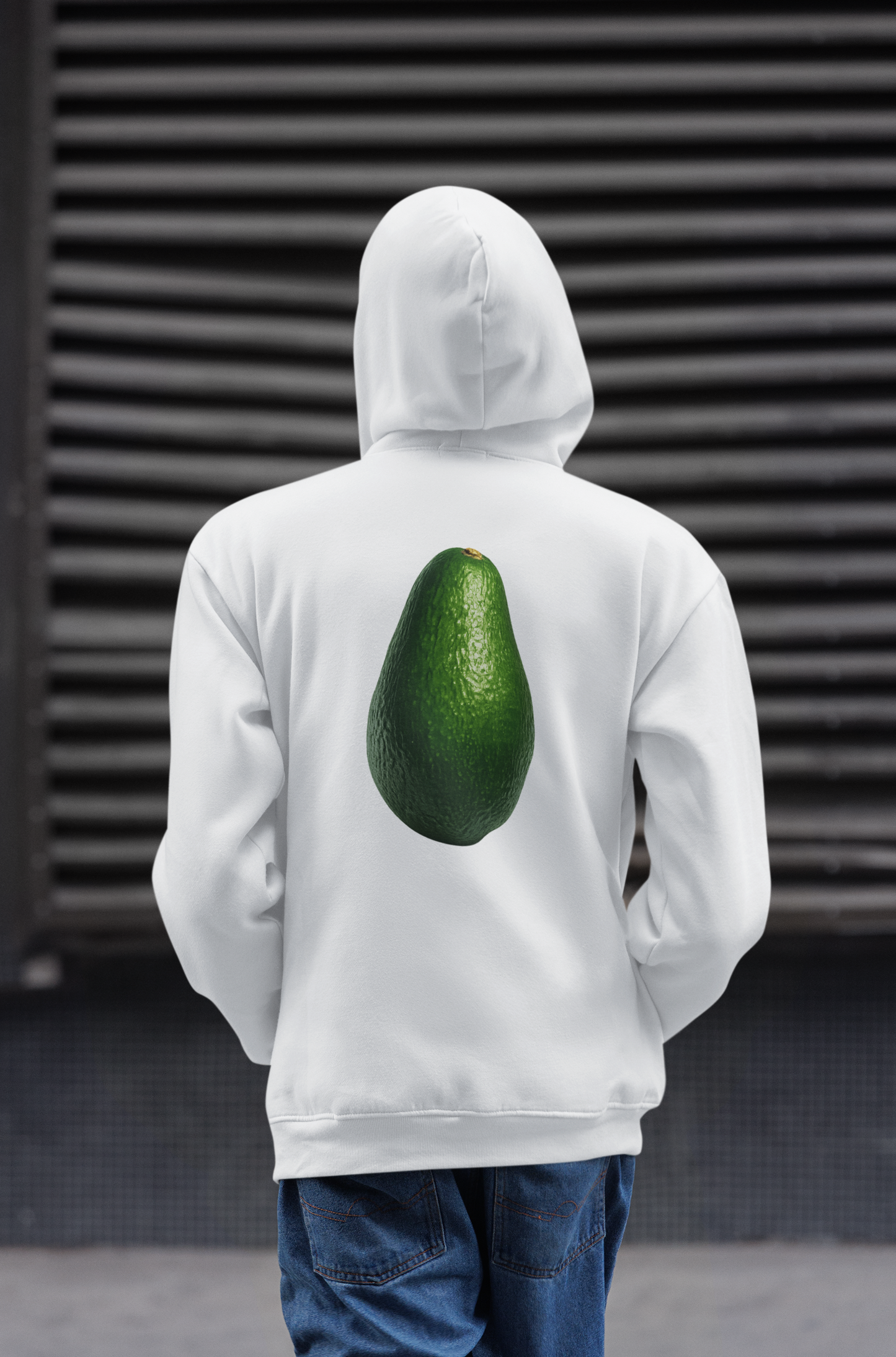 Avocado Hoodie — Back Graphic | Market Fresh Collection