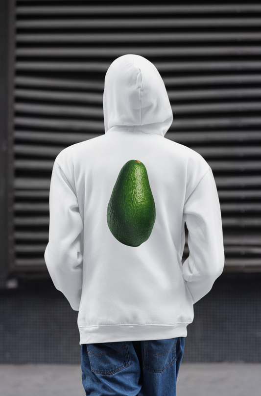 Avocado Hoodie — Back Graphic | Market Fresh Collection