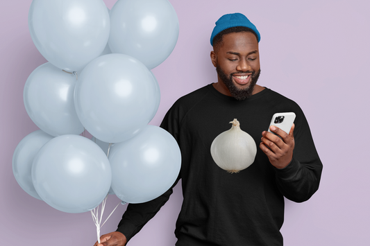 Onion Crewneck Sweatshirt — Front Graphic | Market Fresh Collection