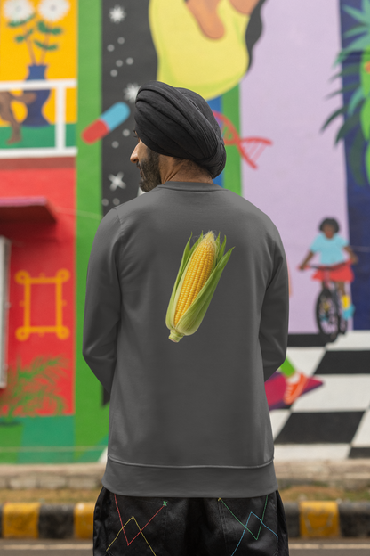 Corn Crewneck Sweatshirt — Back Print | Market Fresh Collection