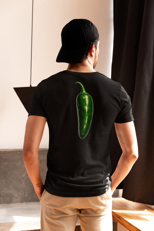 Serrano chili T-Shirt — Back Graphic | Market Fresh Collection