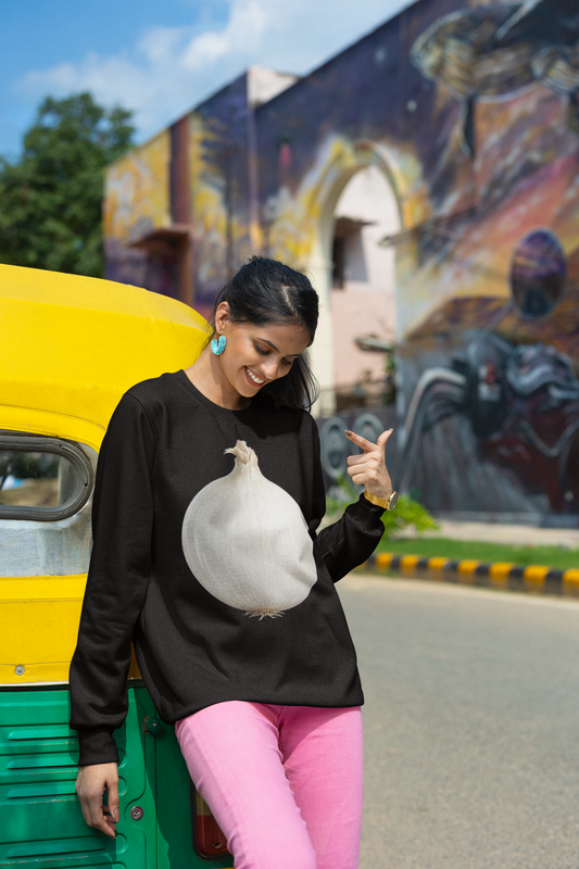 Onion Crewneck Sweatshirt — Front Graphic | Market Fresh Collection