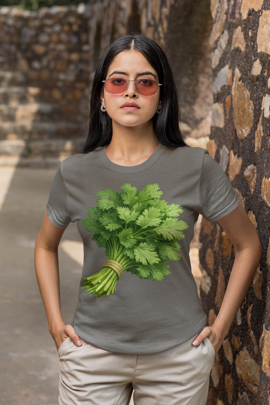 Cilantro Graphic T-Shirt — Front Print | Market Fresh Collection