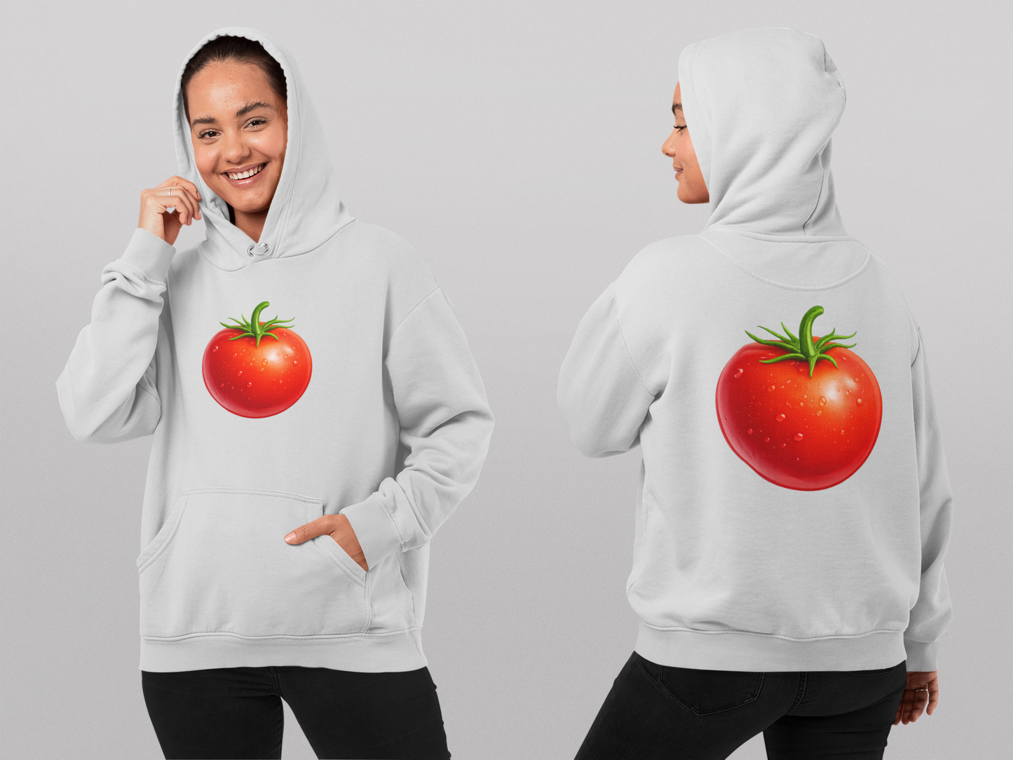 Tomato🍅 Graphic Hoodie — front and Back graphic | Market Fresh Collection