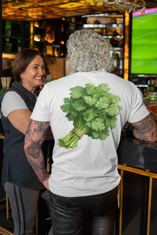 Cilantro T-Shirt — Back Graphic | Market Fresh Collection