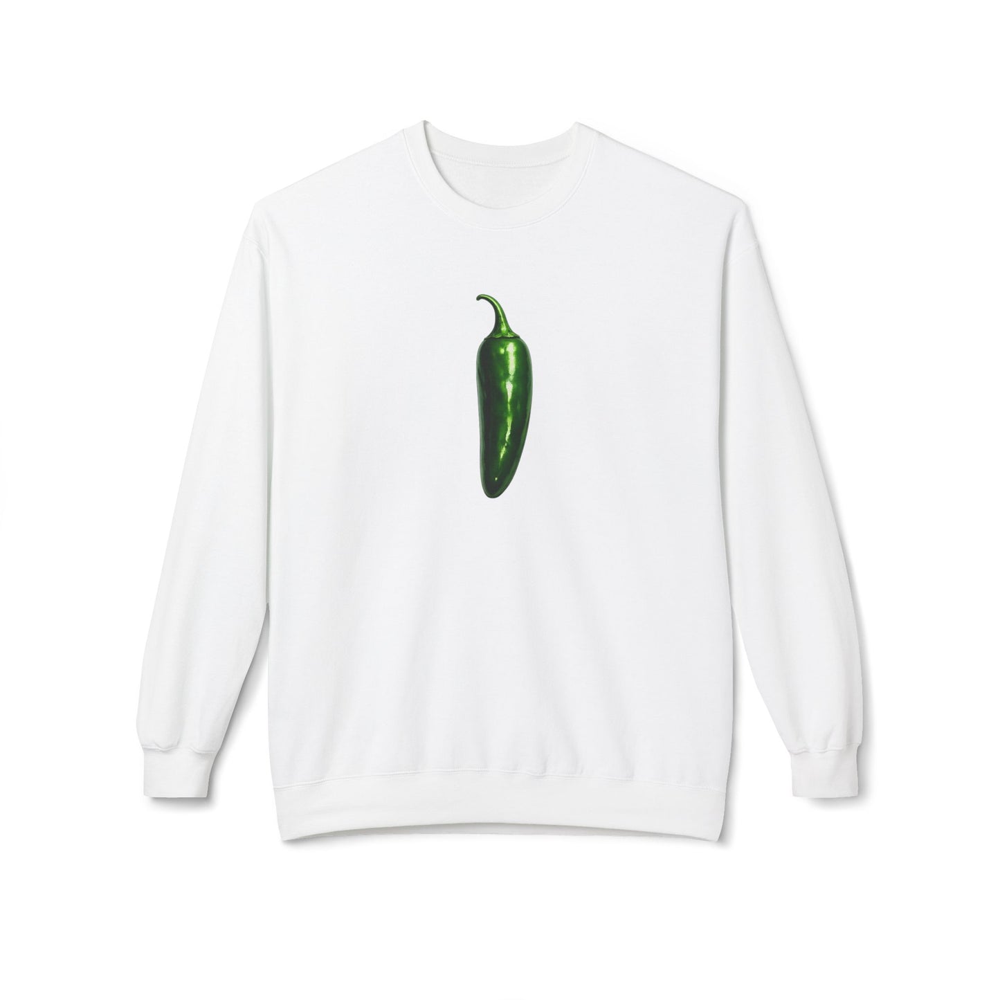 Jalapeño 🌶️Crewneck sweatshirt — Front & Back Graphic (Market Fresh)