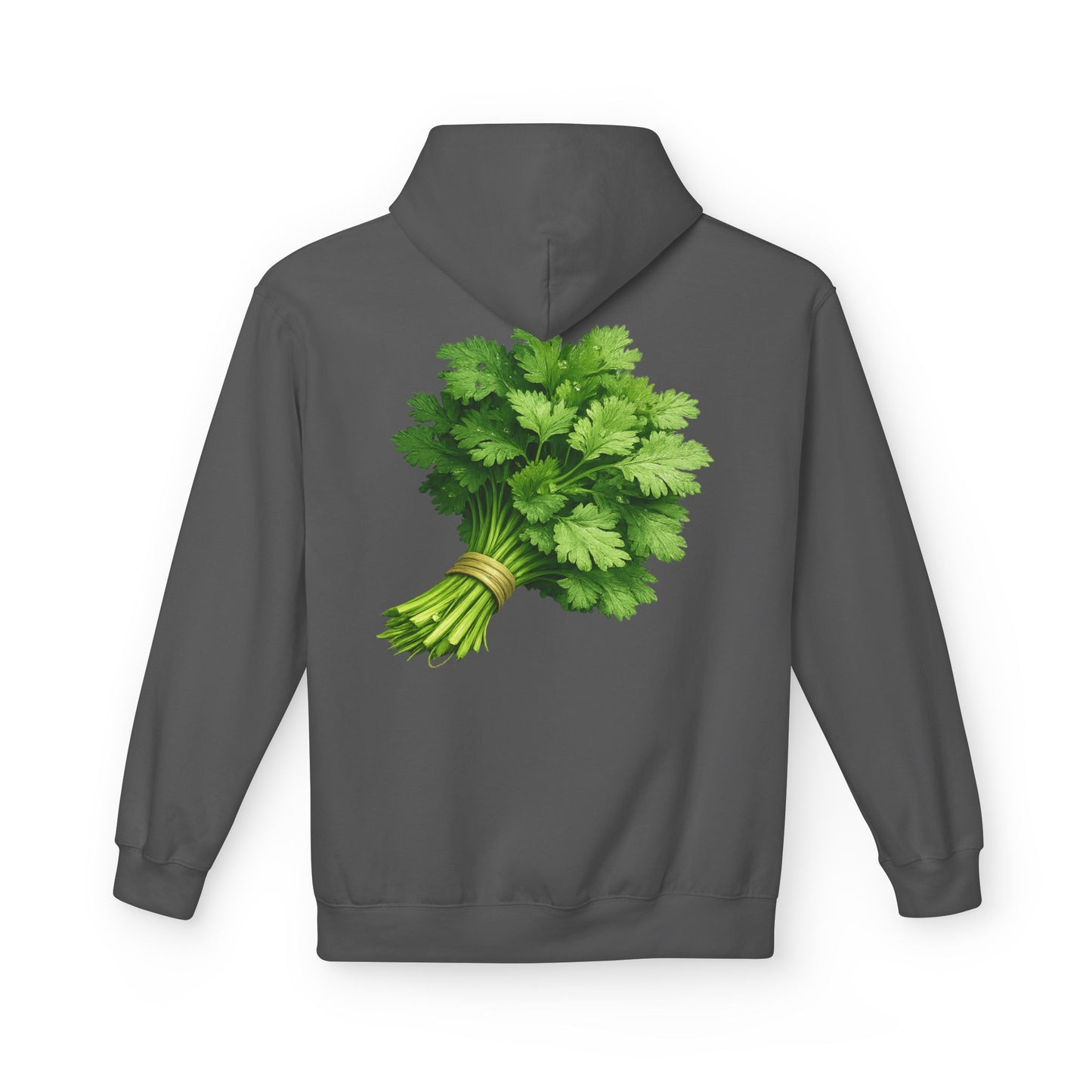 Cilantro Hoodie — Back Graphic | Market Fresh Collection