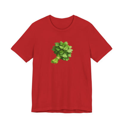 Cilantro Graphic T-Shirt — Front & Back Print | Market Fresh Collection