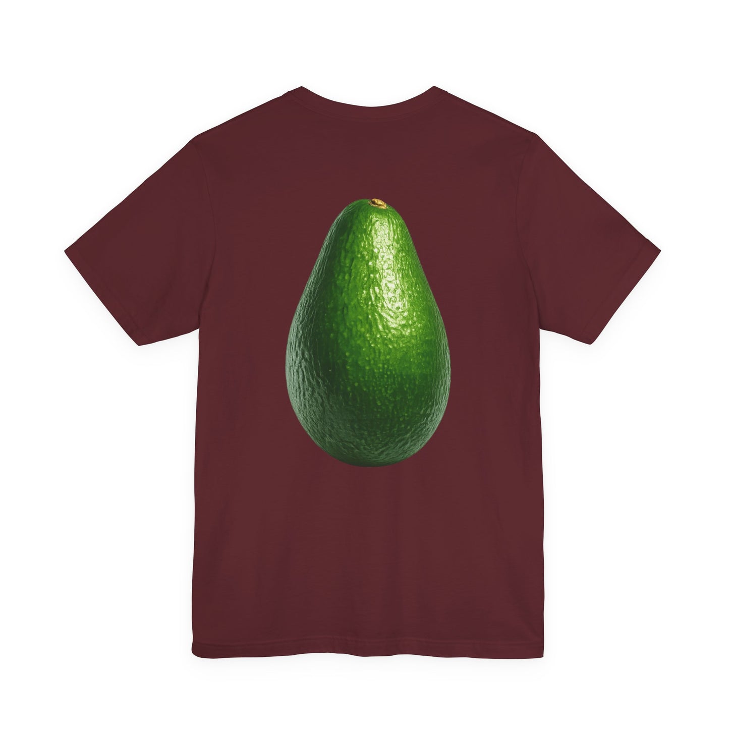 Avocado Graphic T-Shirt — Front & Back Print | Market Fresh Collection