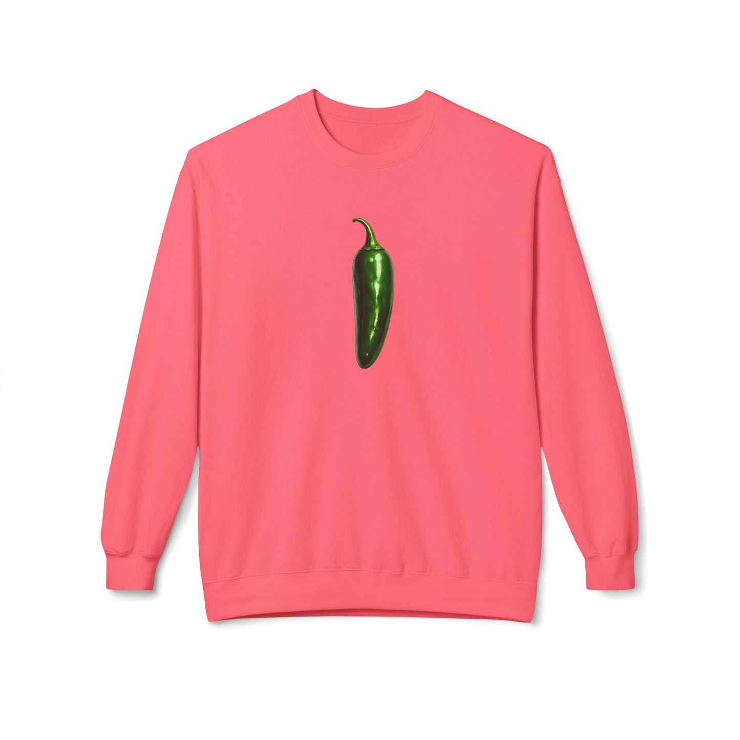 Jalapeño 🌶️Crewneck sweatshirt — Front & Back Graphic (Market Fresh)