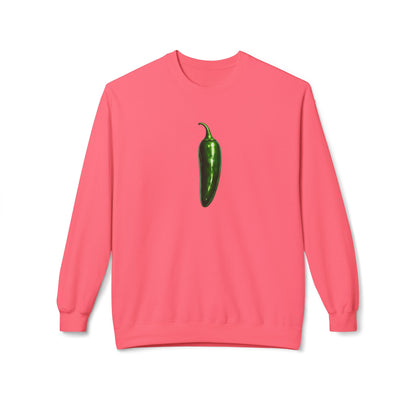 Jalapeño 🌶️Crewneck sweatshirt — Front & Back Graphic (Market Fresh)