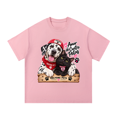 Camiseta 100% Algodón “Amor de Cuatro Patas” – OnlyOne Pets