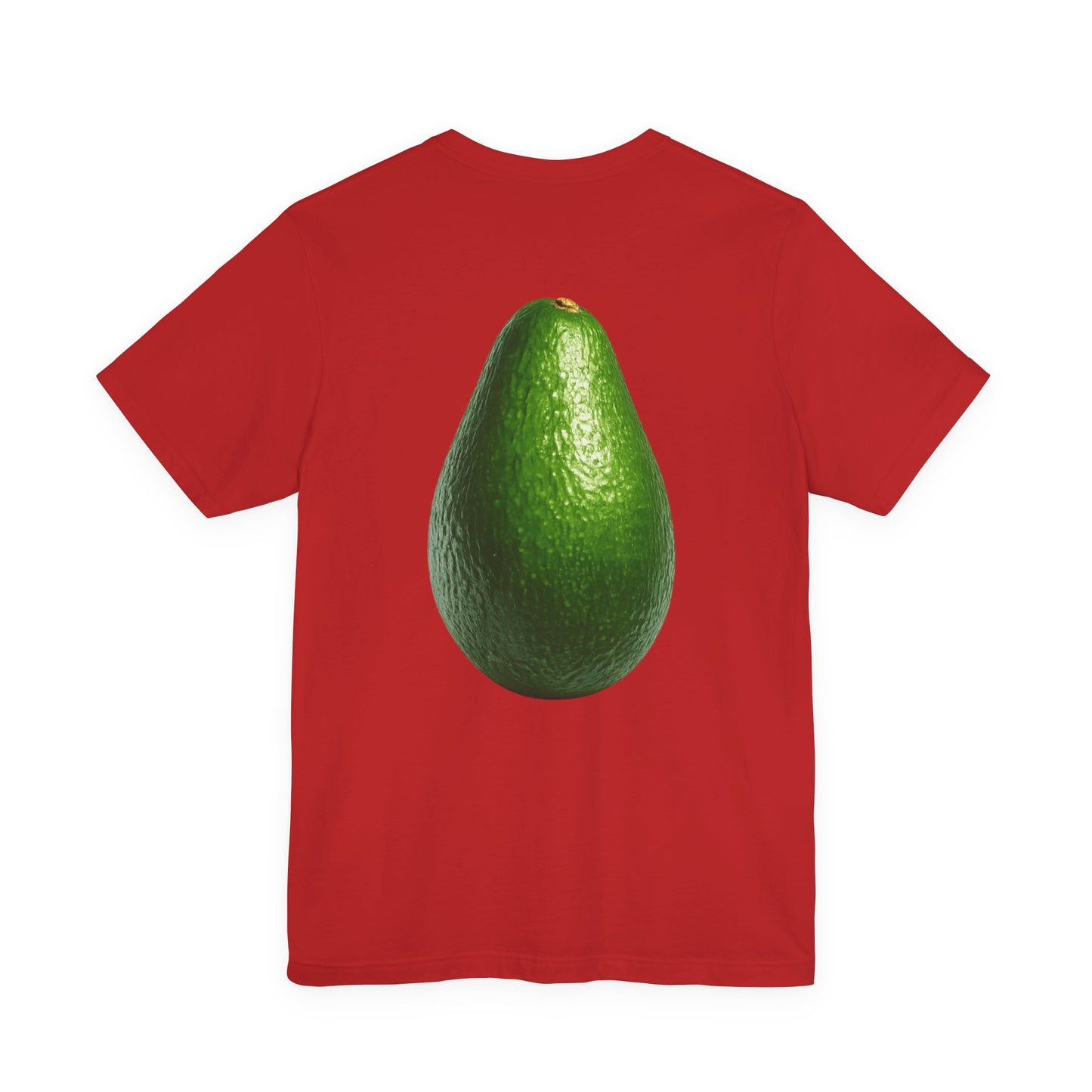 Avocado Graphic T-Shirt — Front & Back Print | Market Fresh Collection