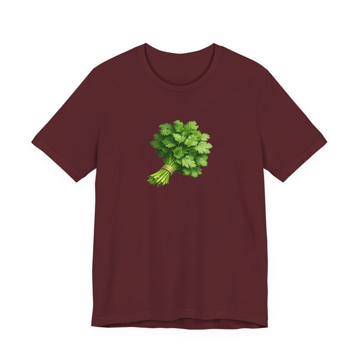 Cilantro Graphic T-Shirt — Front & Back Print | Market Fresh Collection