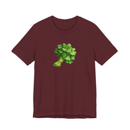 Cilantro Graphic T-Shirt — Front & Back Print | Market Fresh Collection
