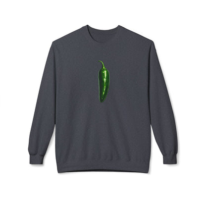 Jalapeño 🌶️Crewneck sweatshirt — Front & Back Graphic (Market Fresh)