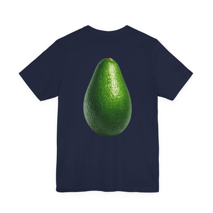 Avocado Graphic T-Shirt — Front & Back Print | Market Fresh Collection