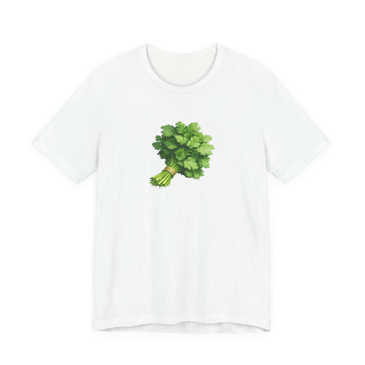 Cilantro Graphic T-Shirt — Front & Back Print | Market Fresh Collection
