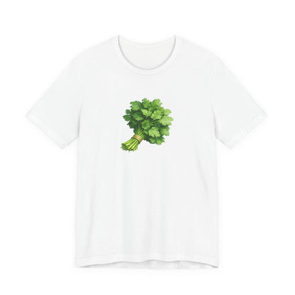 Cilantro Graphic T-Shirt — Front & Back Print | Market Fresh Collection