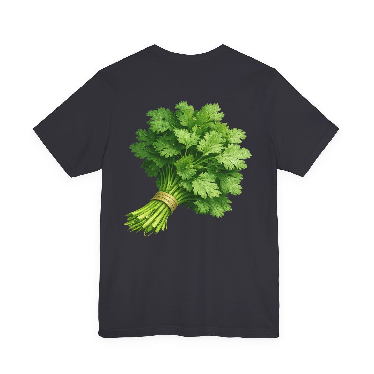 Cilantro Graphic T-Shirt — Front & Back Print | Market Fresh Collection