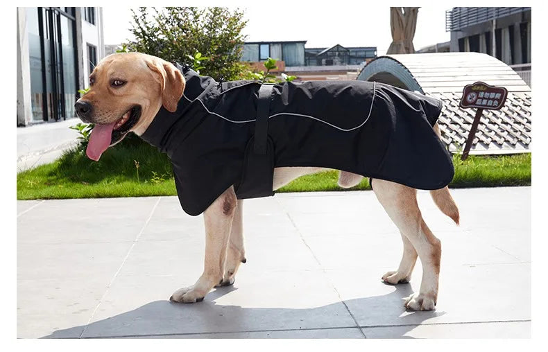Chubasquero Abrigo de Invierno para Perros Medianos y Grandes