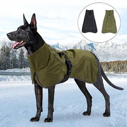 Chubasquero Abrigo de Invierno para Perros Medianos y Grandes