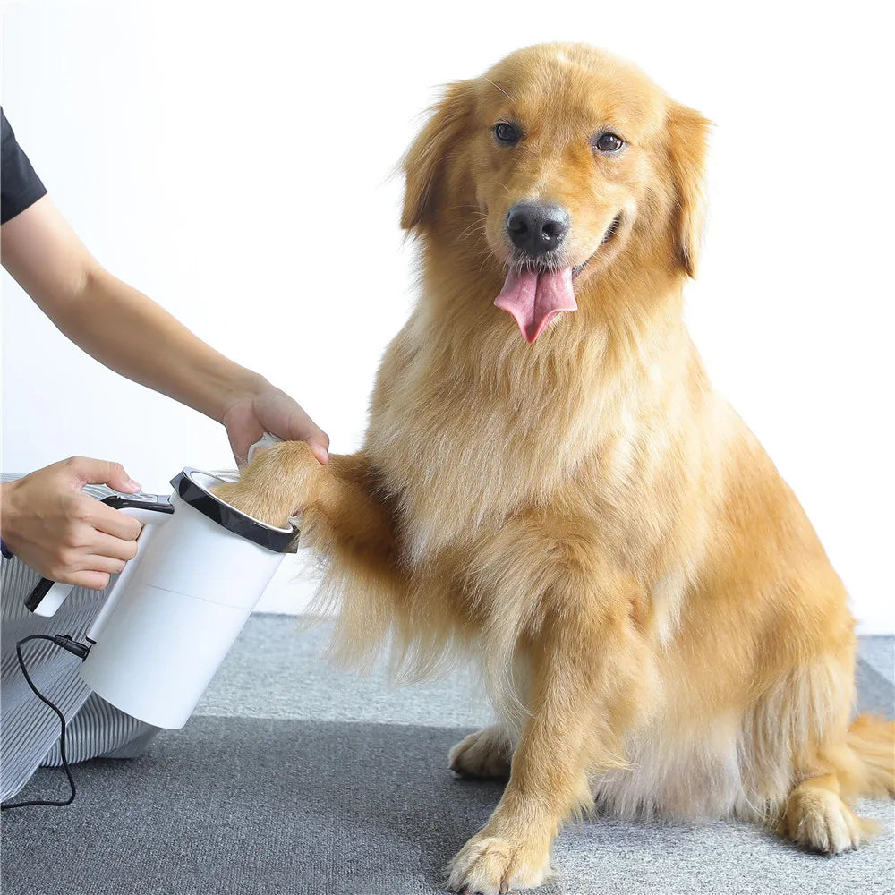 Limpia Patas Eléctrico para Mascotas