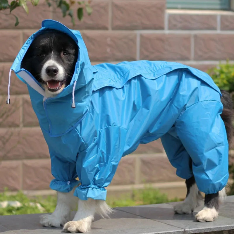 Chubasquero de Cuerpo Completo para Perro con Capucha